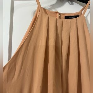 simple elegant neutral dress